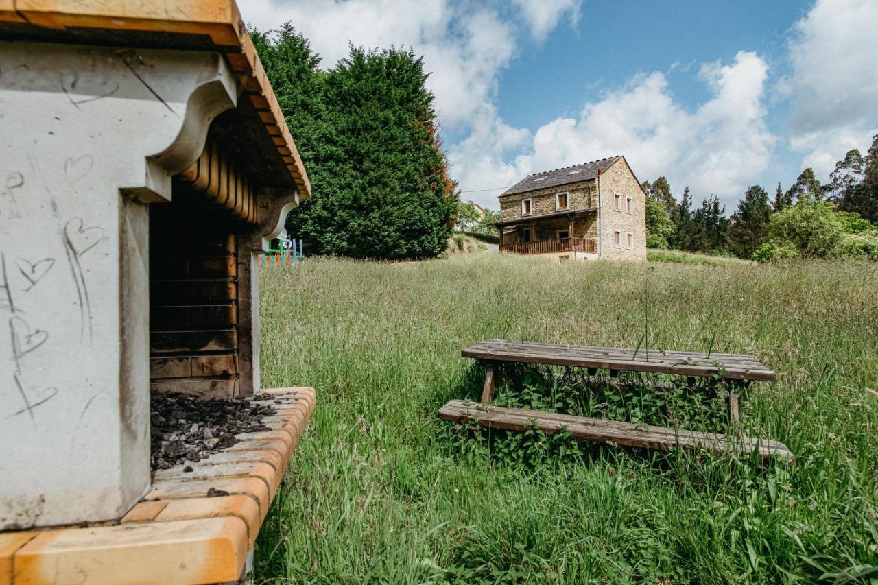 Casa Berbesa - Caserio En Asturias 3, Jardin, Bbq, Fam Castropol Kültér fotó