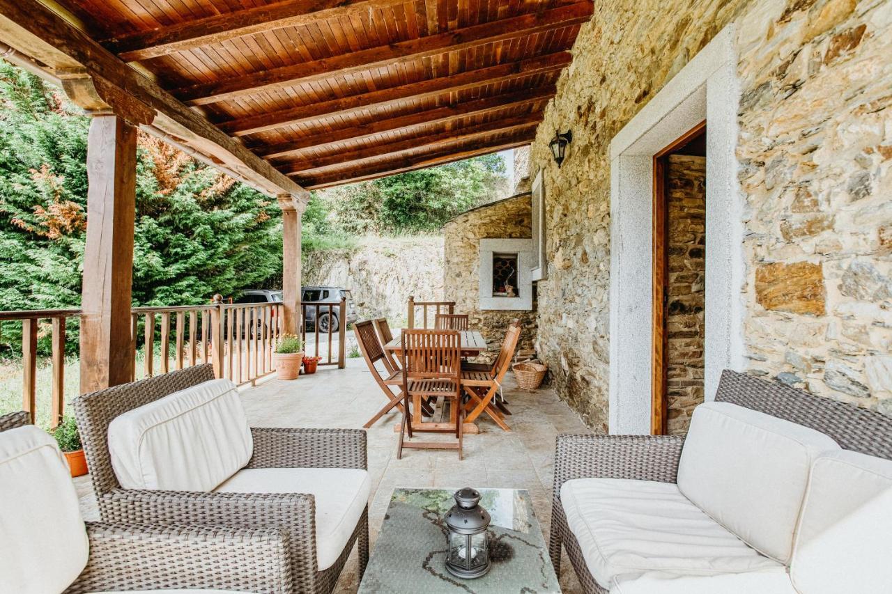 Casa Berbesa - Caserio En Asturias 3, Jardin, Bbq, Fam Castropol Kültér fotó